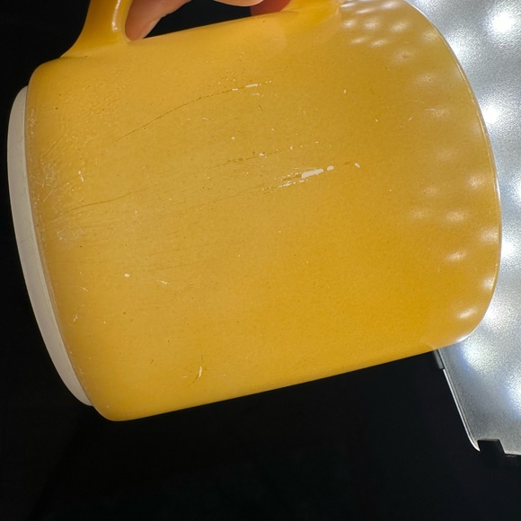 Vintage Federal Glass Gold Coffee Cup Mug - Picture 8 of 8